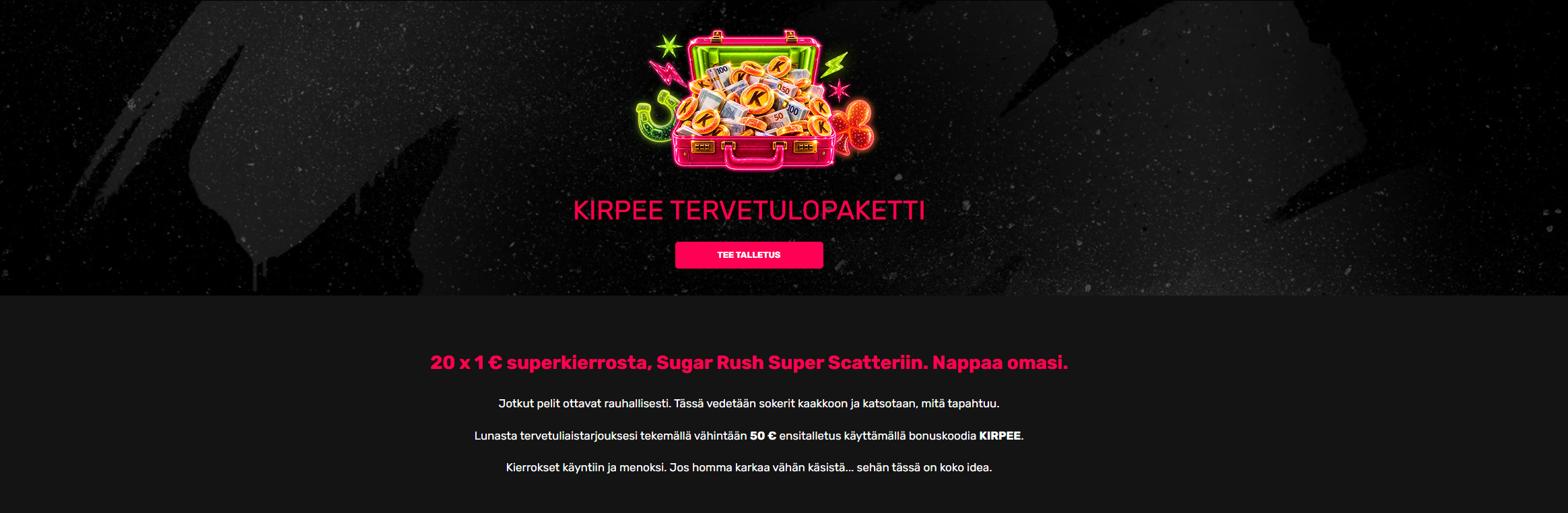 Kirpee Casino bonus