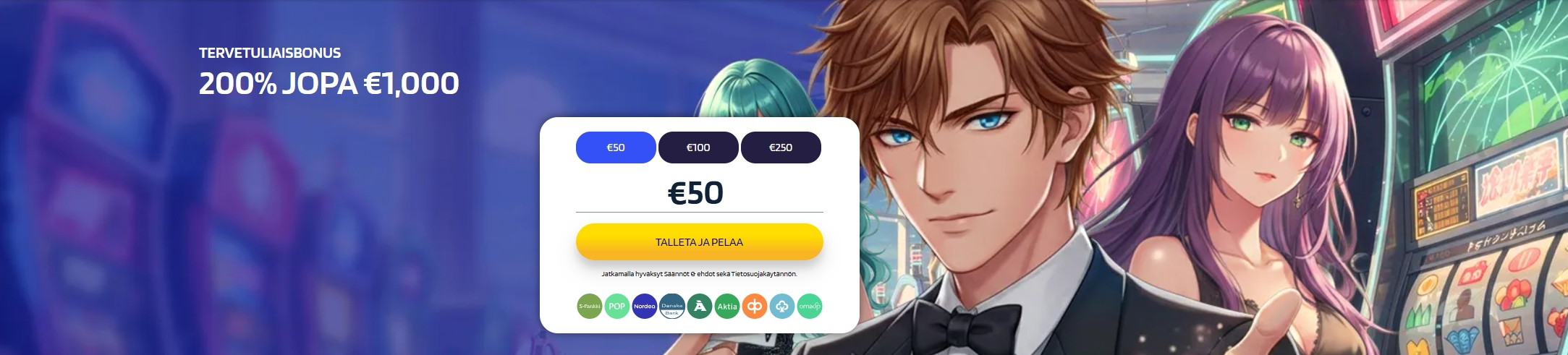 Lysa Casino bonus