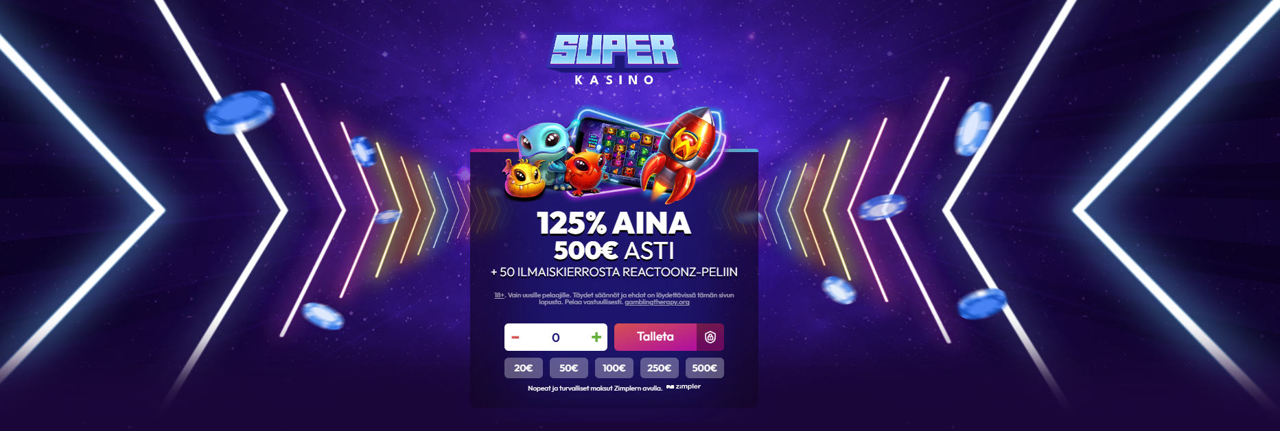 Tyypillinen Mansaari kasinon tervetuliaisbonus