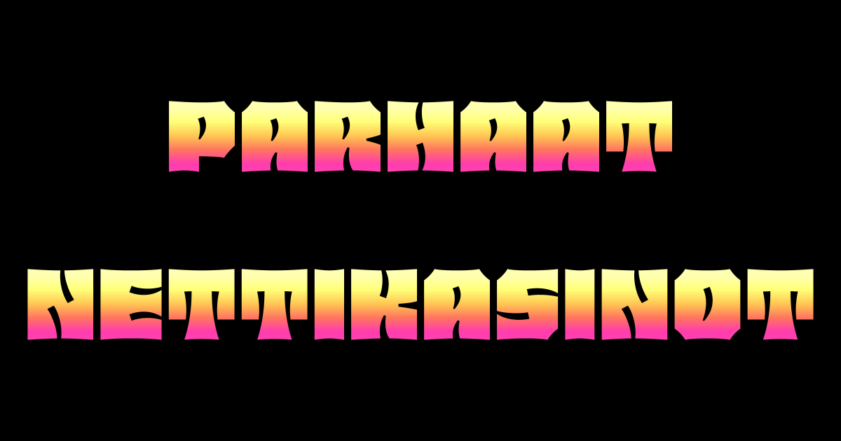 Parhaat nettikasinot | Katso TOP 10 kasinot