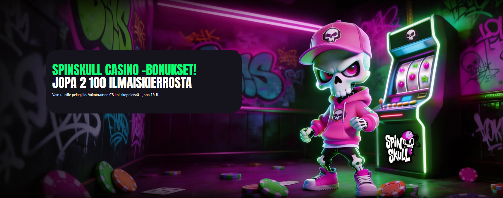 Spin Skull Casino bonus