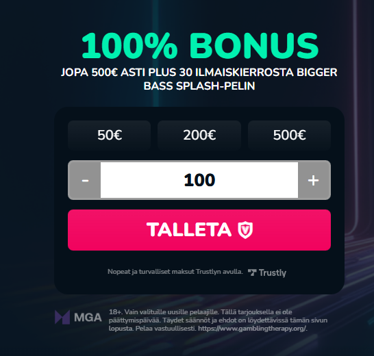 Valtti Casino bonus