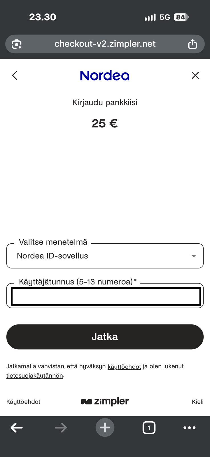 Nordea kirjautuminen Vauhdikas talletuksessa
