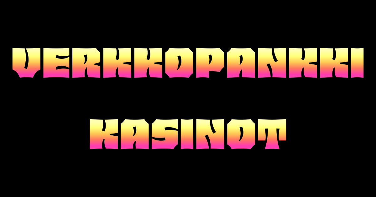 Verkkopankki kasinot 2026 | Talleta pankkitunnuksilla