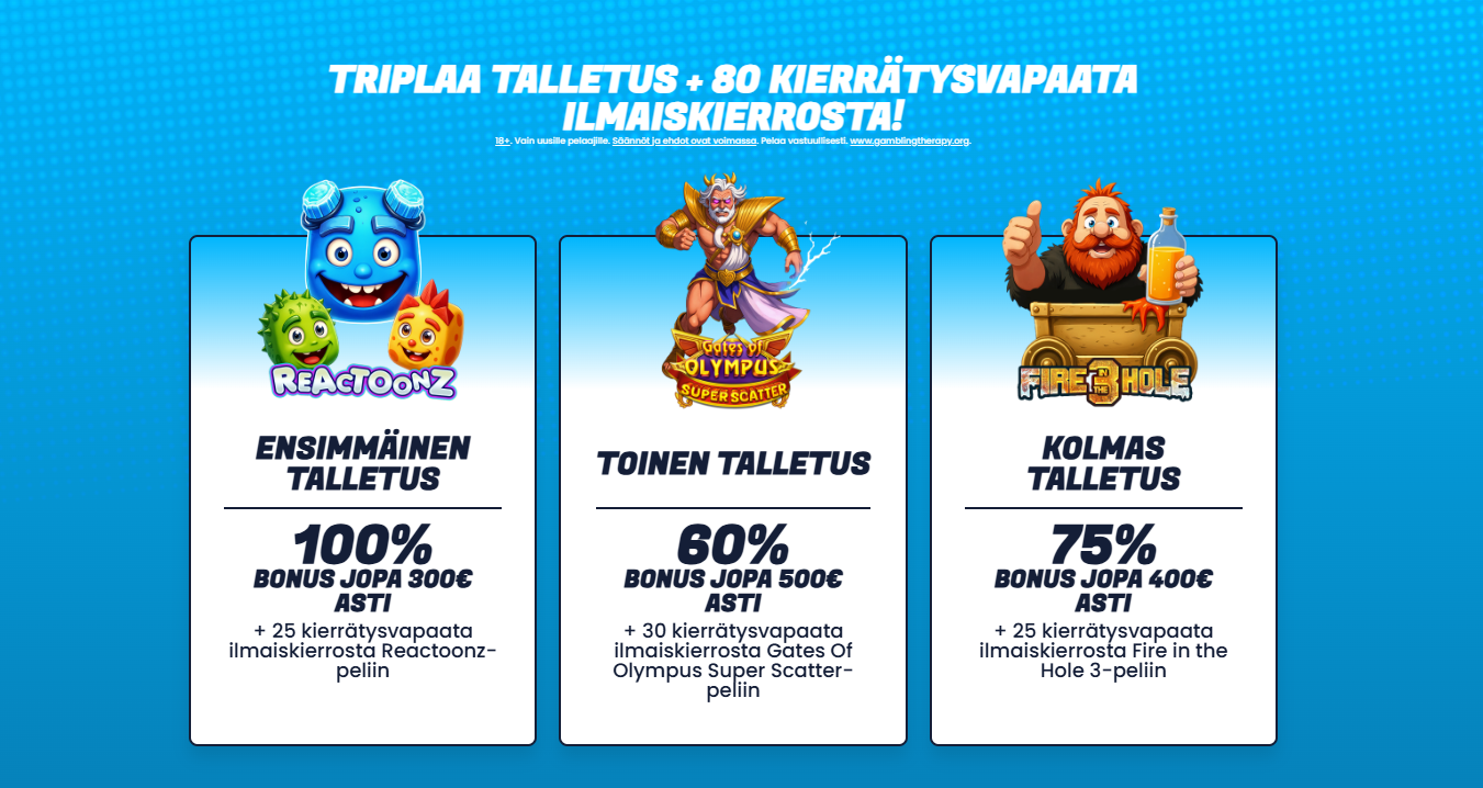 Tyypillinen Viljo casino bonus
